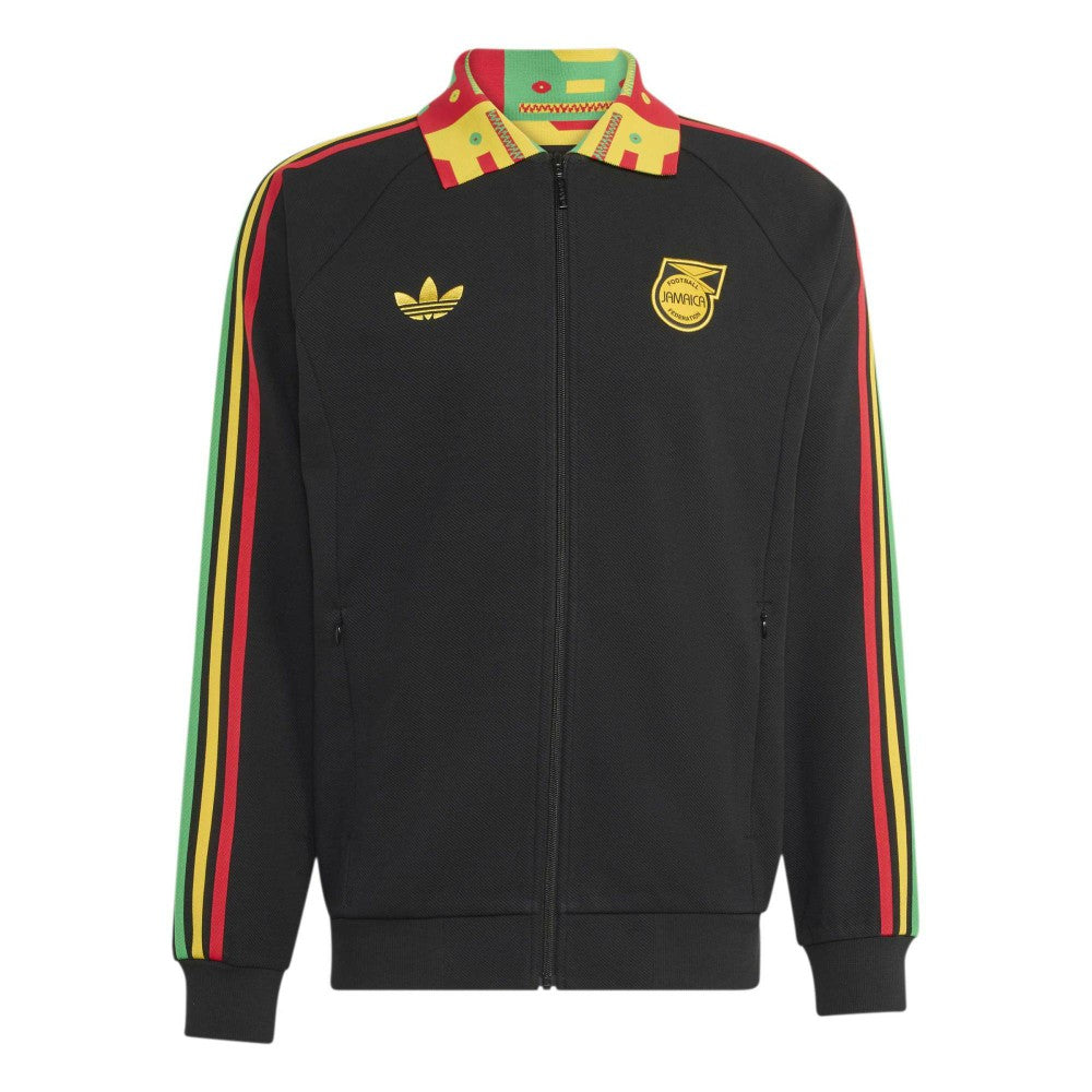 Jamaica National Team Anthem Full-Zip Jacket Black | Adidas Sale