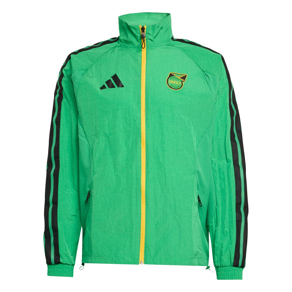 Jamaica National Team Anthem Full-Zip Jacket Green | Adidas online