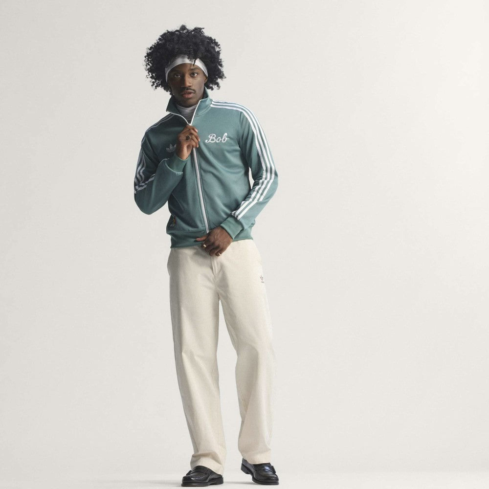 Jamaica National Team x Bob Marley Full-Zip Track Jacket Green | Adidas