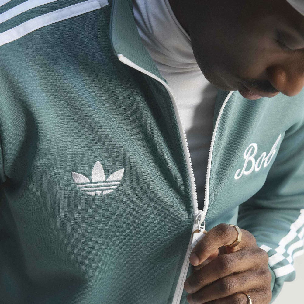 Jamaica National Team x Bob Marley Full-Zip Track Jacket Green | Adidas
