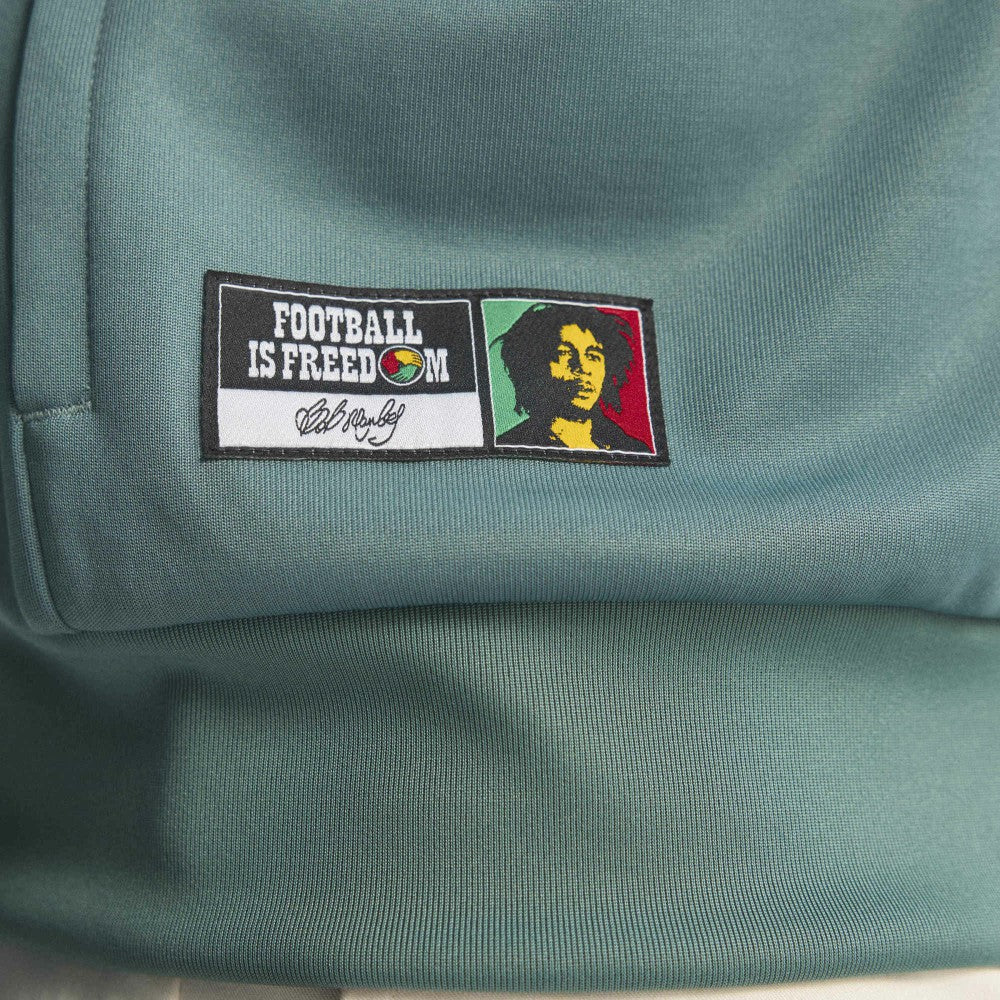 Jamaica National Team x Bob Marley Full-Zip Track Jacket Green | Adidas