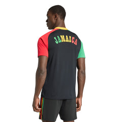 Jamaica National Team 2026 Pre-Match Training Jersey Black | Adidas discount