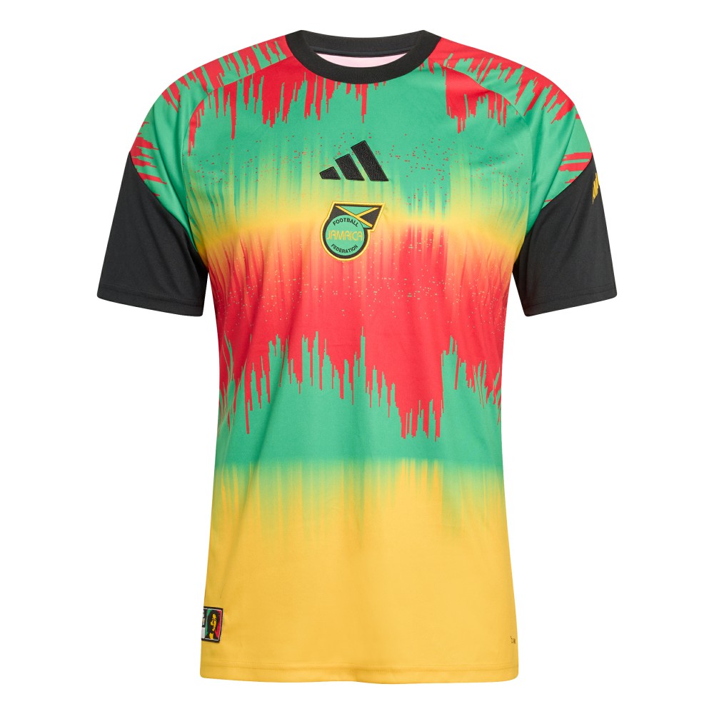 Jamaica National Team 2026 Pre-Match Training Jersey Green | Adidas online