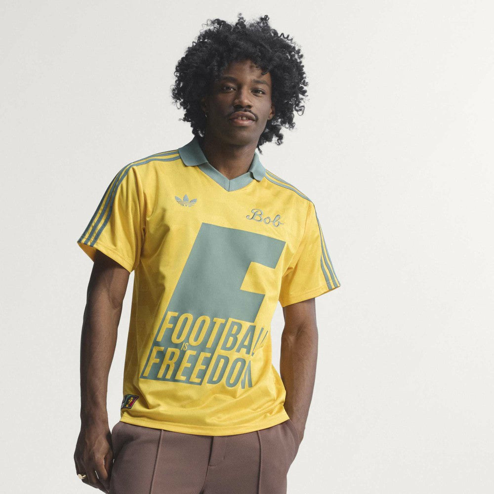 Jamaica National Team x Bob Marley Originals Fashion Jersey Yellow | Adidas