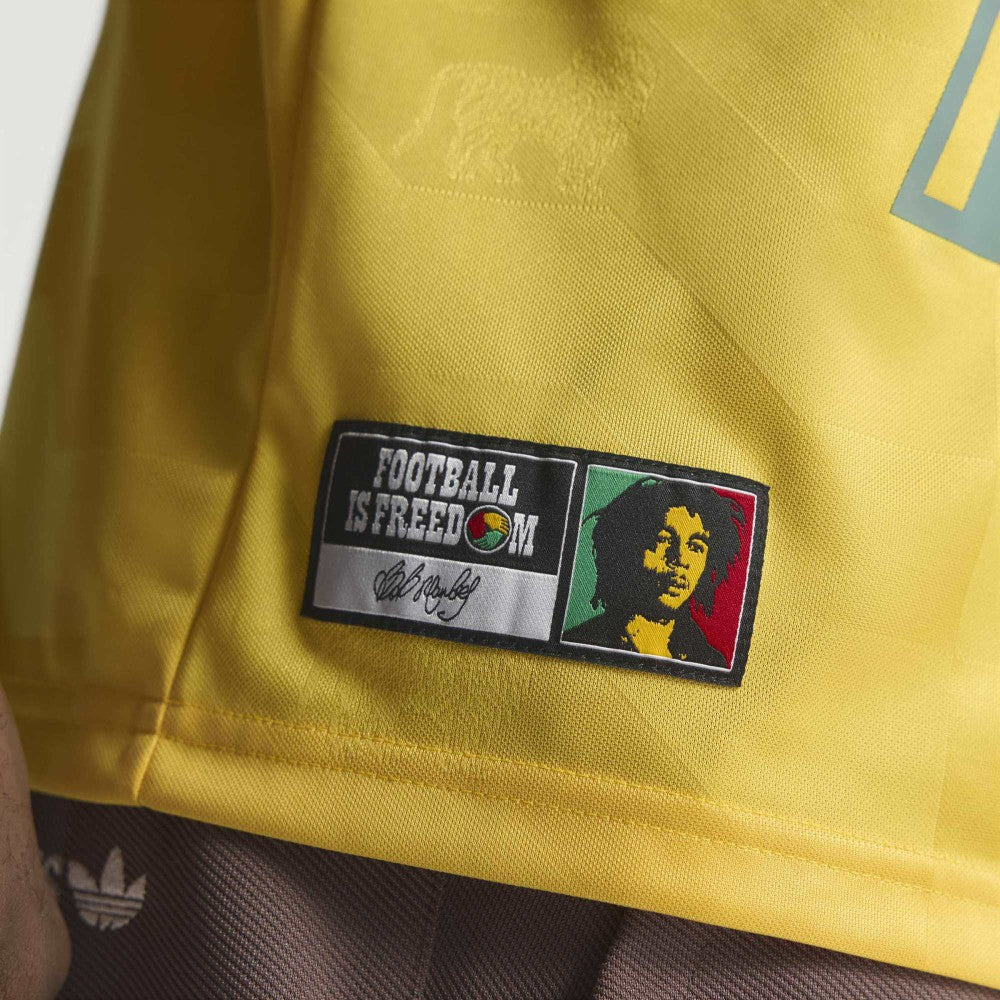 Jamaica National Team x Bob Marley Originals Fashion Jersey Yellow | Adidas