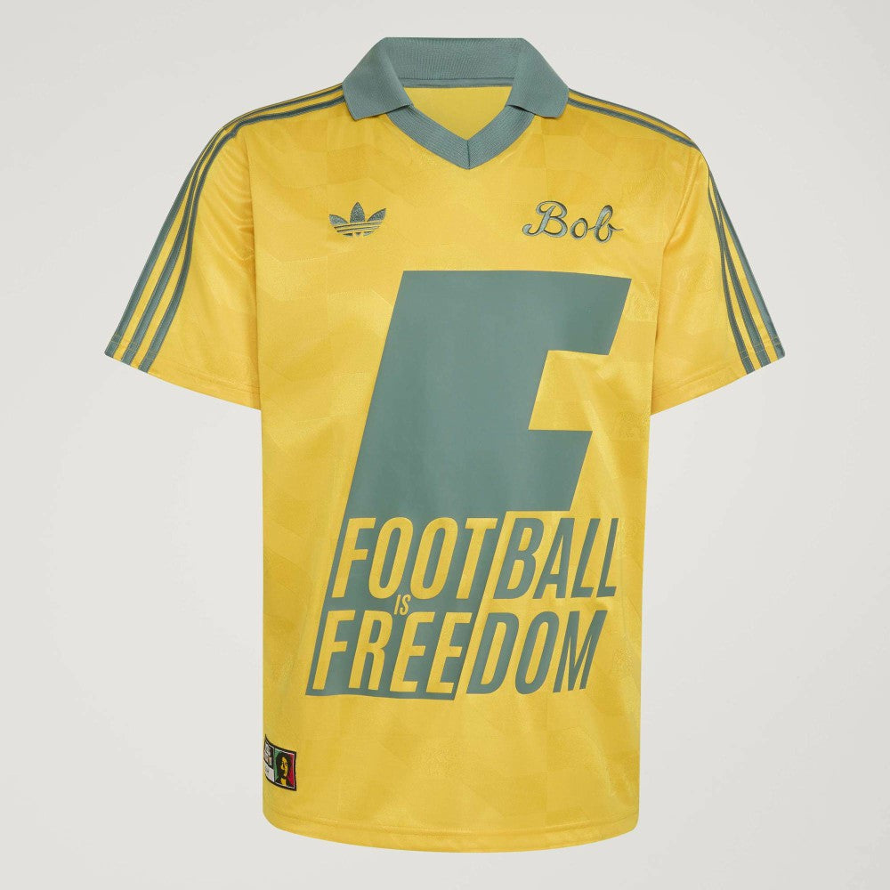 Jamaica National Team x Bob Marley Originals Fashion Jersey Yellow | Adidas