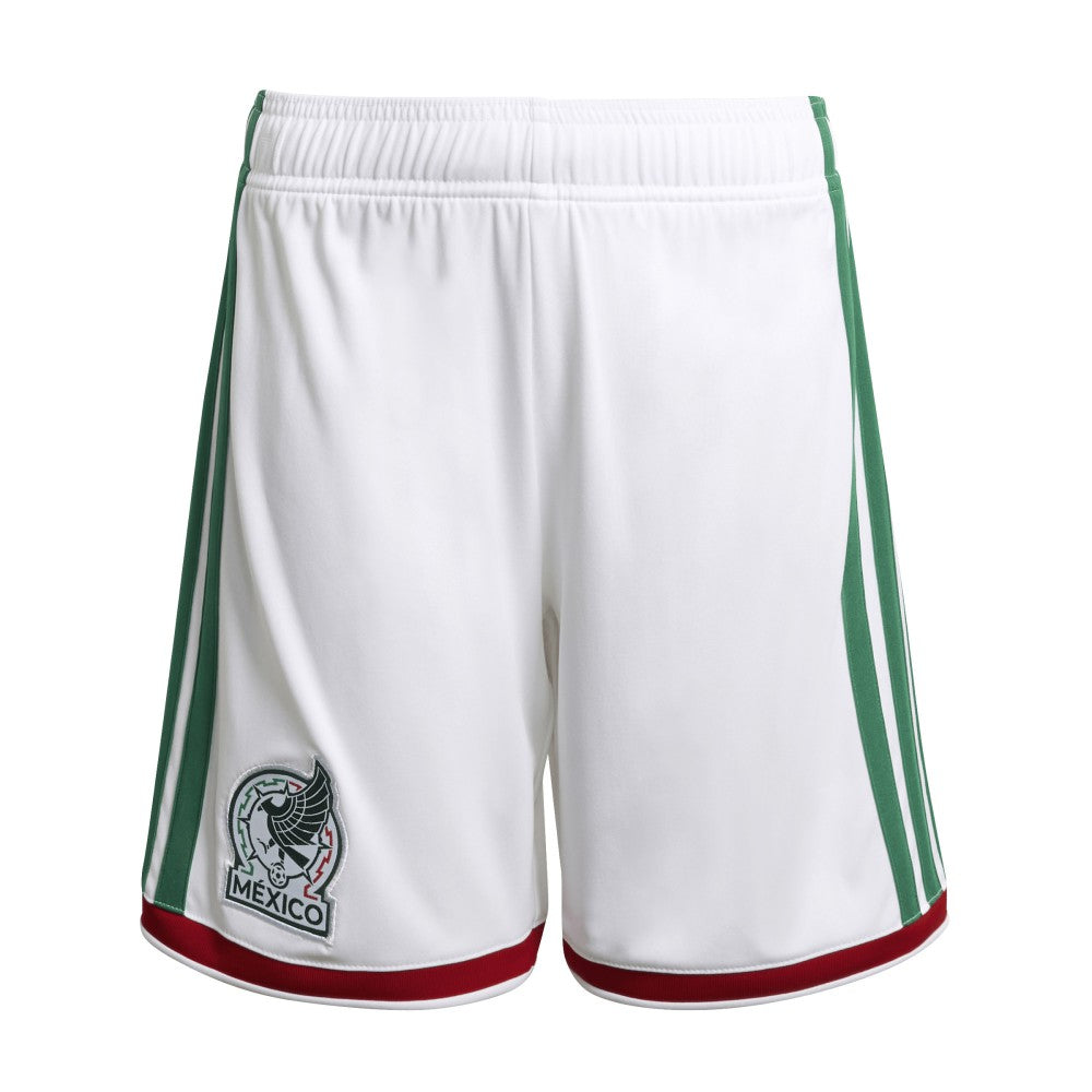 Mexico National Team Youth FIFA x World Cup Replica Shorts White | Adidas Sale