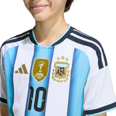 Lionel Messi Argentina National Team Youth FIFA x World Cup 2026 Home Replica Jersey White | Adidas Sale