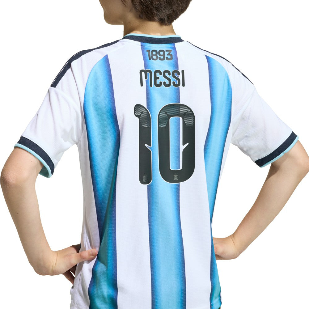 Lionel Messi Argentina National Team Youth FIFA x World Cup 2026 Home Replica Jersey White | Adidas Sale