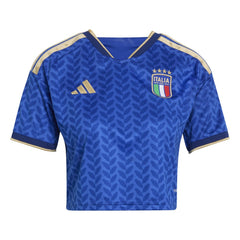 Italy National Team Women's FIFA x World Cup 2026 Home Cropped Replica Jersey Royal | Adidas Online