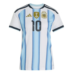 Lionel Messi Argentina National Team Women's FIFA x World Cup 2026 Home Replica Jersey White | Adidas discount