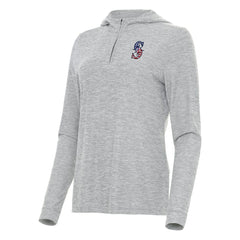 Seattle Mariners Antigua Women's Daybreak Quarter-Zip Hoodie - MLB