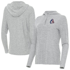 Baltimore Orioles Antigua Women's Daybreak Quarter-Zip Hoodie - MLB