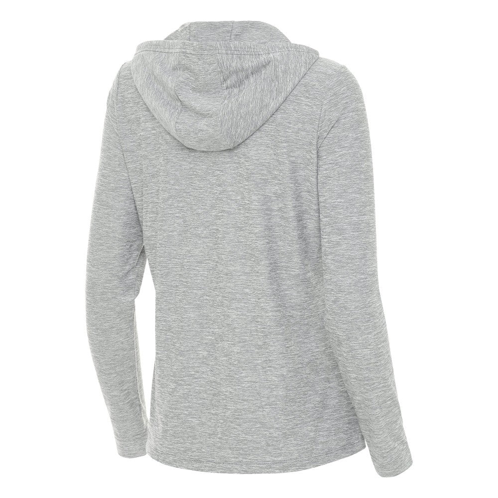 New York Mets Antigua Women's Daybreak Quarter-Zip Hoodie - MLB