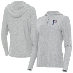 Pittsburgh Pirates Antigua Women's Daybreak Quarter-Zip Hoodie - MLB