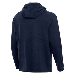 Chicago White Sox Antigua Spikes Stars and Stripes Team Logo Quarter-Zip Pullover Hoodie - MLB