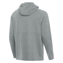 Colorado Rockies Antigua Spikes Stars and Stripes Team Logo Quarter-Zip Pullover Hoodie - MLB