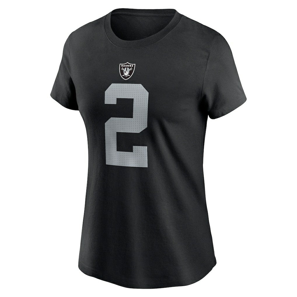 Ashton Jeanty Las Vegas Raiders Women's Name & Number T-Shirt Black | Nike for Sale