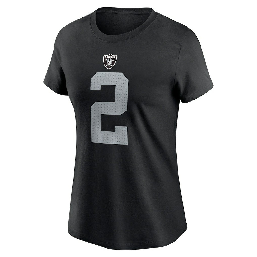 Ashton Jeanty Las Vegas Raiders Women's Name & Number T-Shirt Black | Nike for Sale