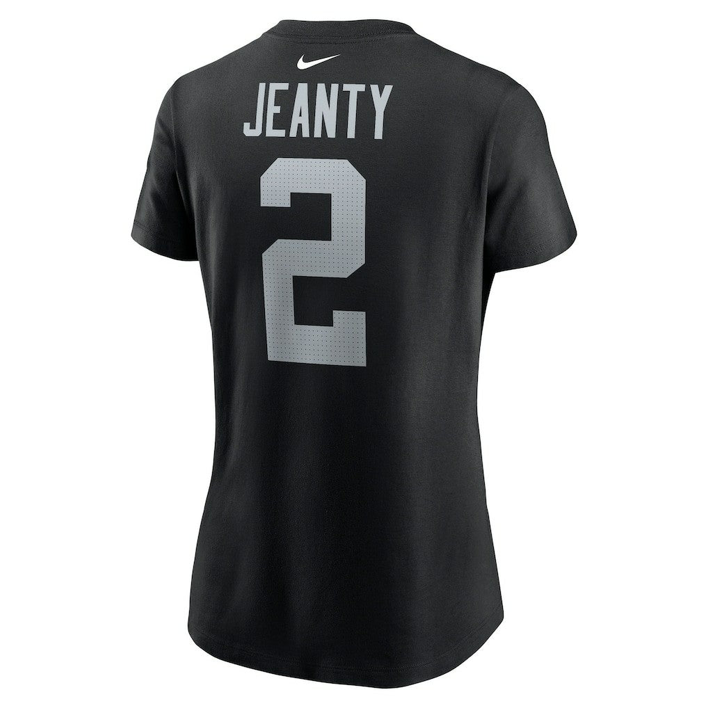 Ashton Jeanty Las Vegas Raiders Women's Name & Number T-Shirt Black | Nike for Sale