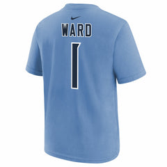 Cam Ward Tennessee Titans Youth 2025 NFL Draft First Round Pick Name & Number T-Shirt Navy | Nike for Sale