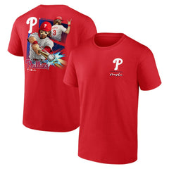 Bryce Harper Philadelphia Phillies Anime Player T-Shirt - MLB