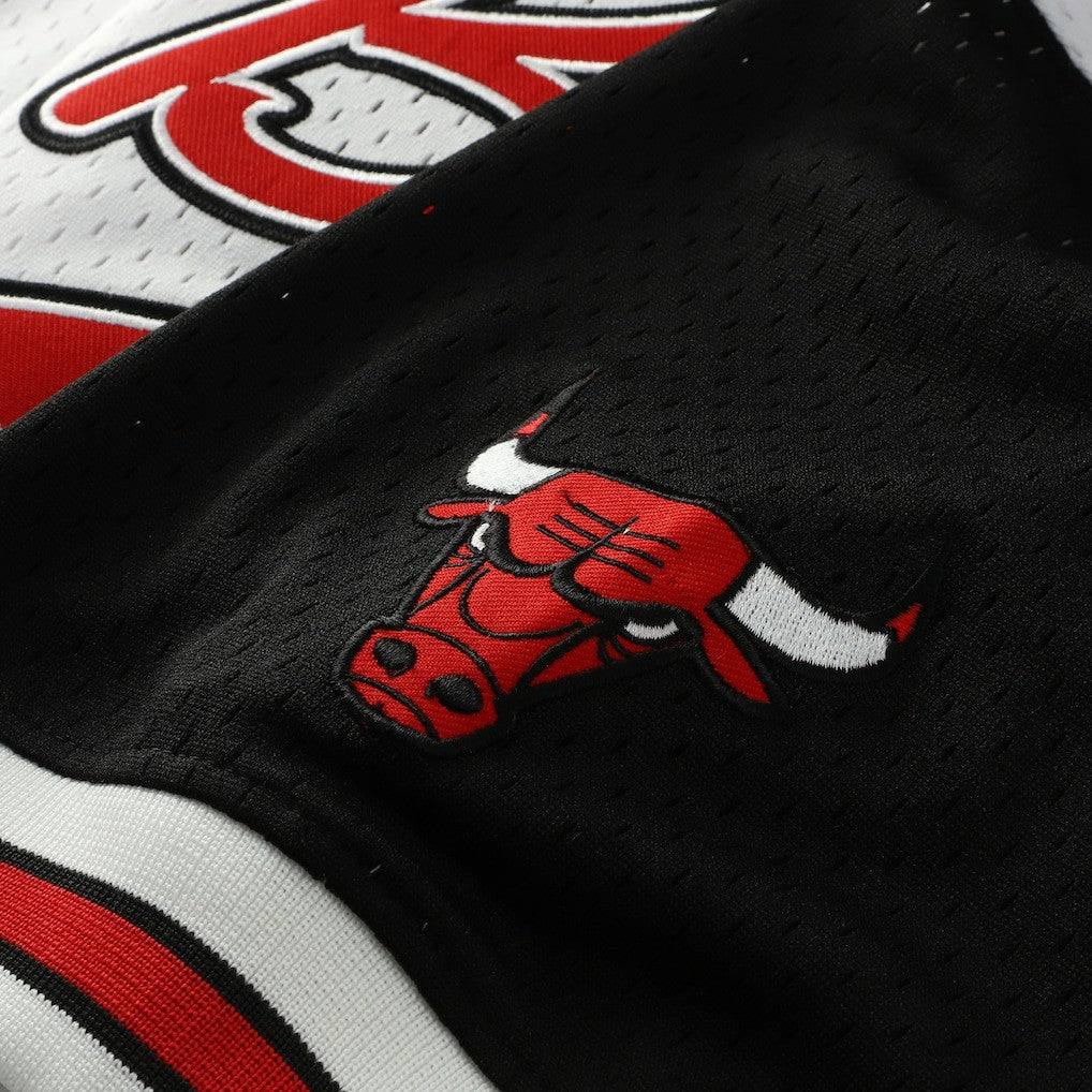 Scottie Pippen Chicago Bulls Player Mesh V-Neck Shirt White - NBA