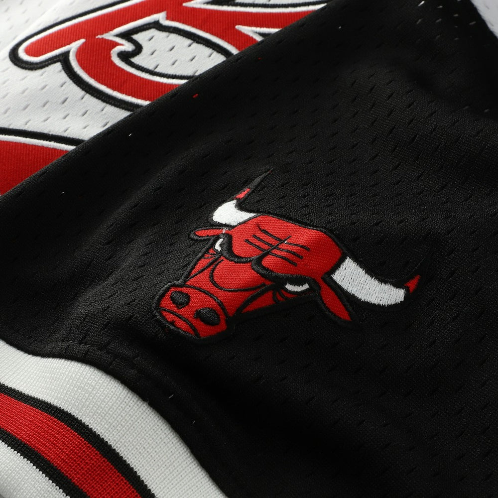 Scottie Pippen Chicago Bulls Player Mesh V-Neck Shirt White - NBA