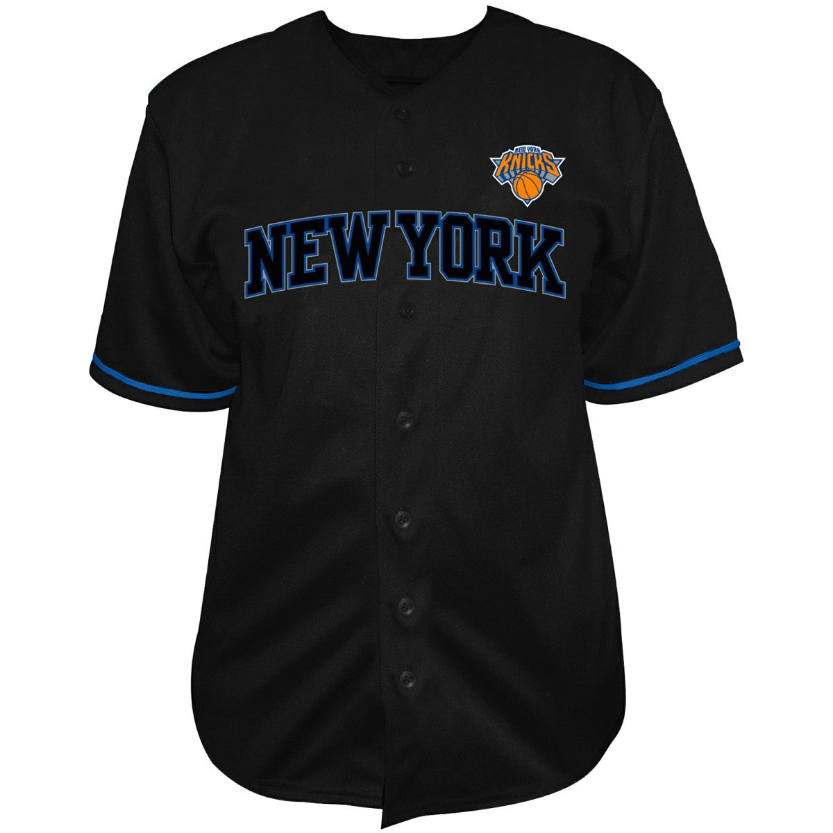 Jalen Brunson New York Knicks Big & Tall Name & Number Fashion Jersey Black - NBA