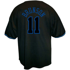 Jalen Brunson New York Knicks Big & Tall Name & Number Fashion Jersey Black - NBA
