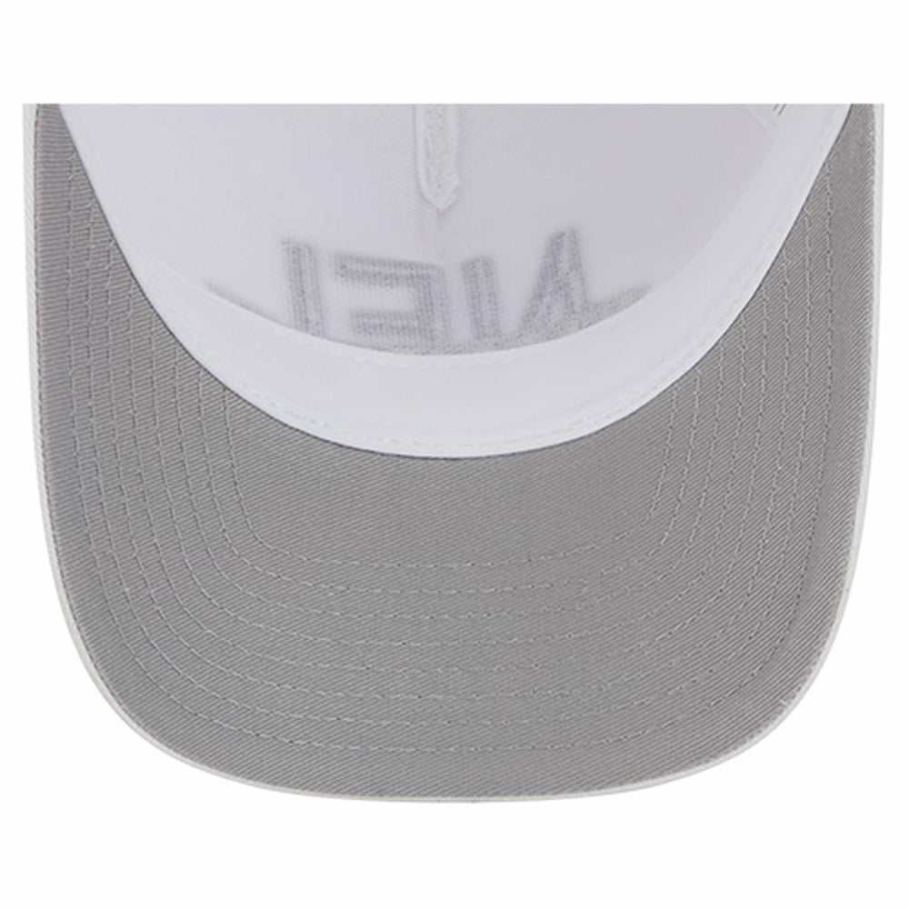 Pittsburgh Steelers New Era NFL 9FORTY A-Frame M-Crown Adjustable Trucker Hat White | NFL