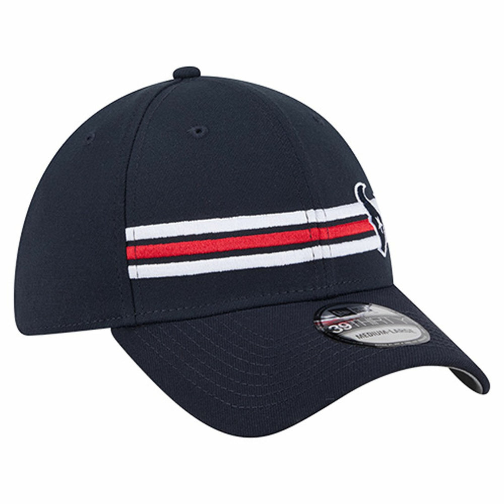 Houston Texans New Era Stripes 39THIRTY Flex Hat Navy | NFL