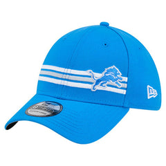 Detroit Lions New Era Stripes 39THIRTY Flex Hat Blue | NFL