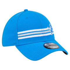 Detroit Lions New Era Stripes 39THIRTY Flex Hat Blue | NFL