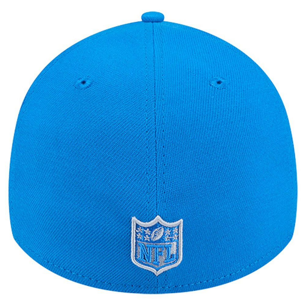 Detroit Lions New Era Stripes 39THIRTY Flex Hat Blue | NFL