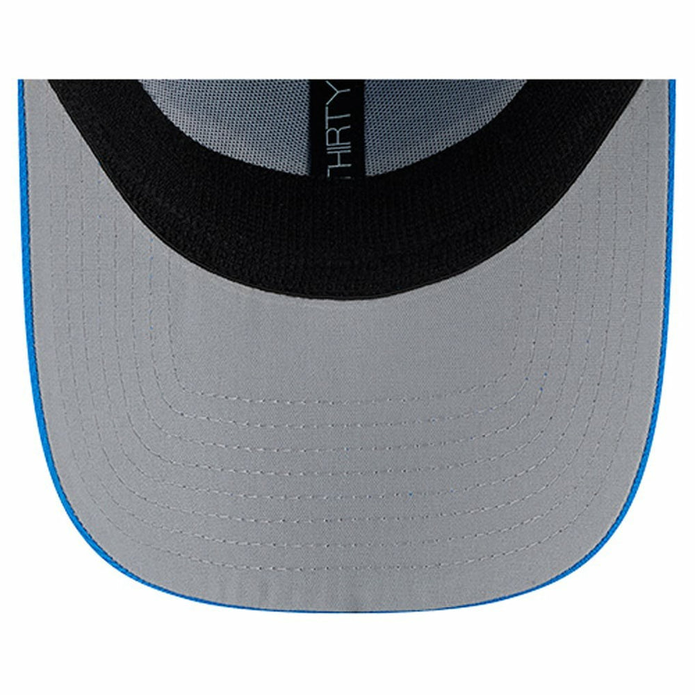 Detroit Lions New Era Stripes 39THIRTY Flex Hat Blue | NFL