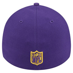 Minnesota Vikings New Era Stripes 39THIRTY Flex Hat Purple | NFL
