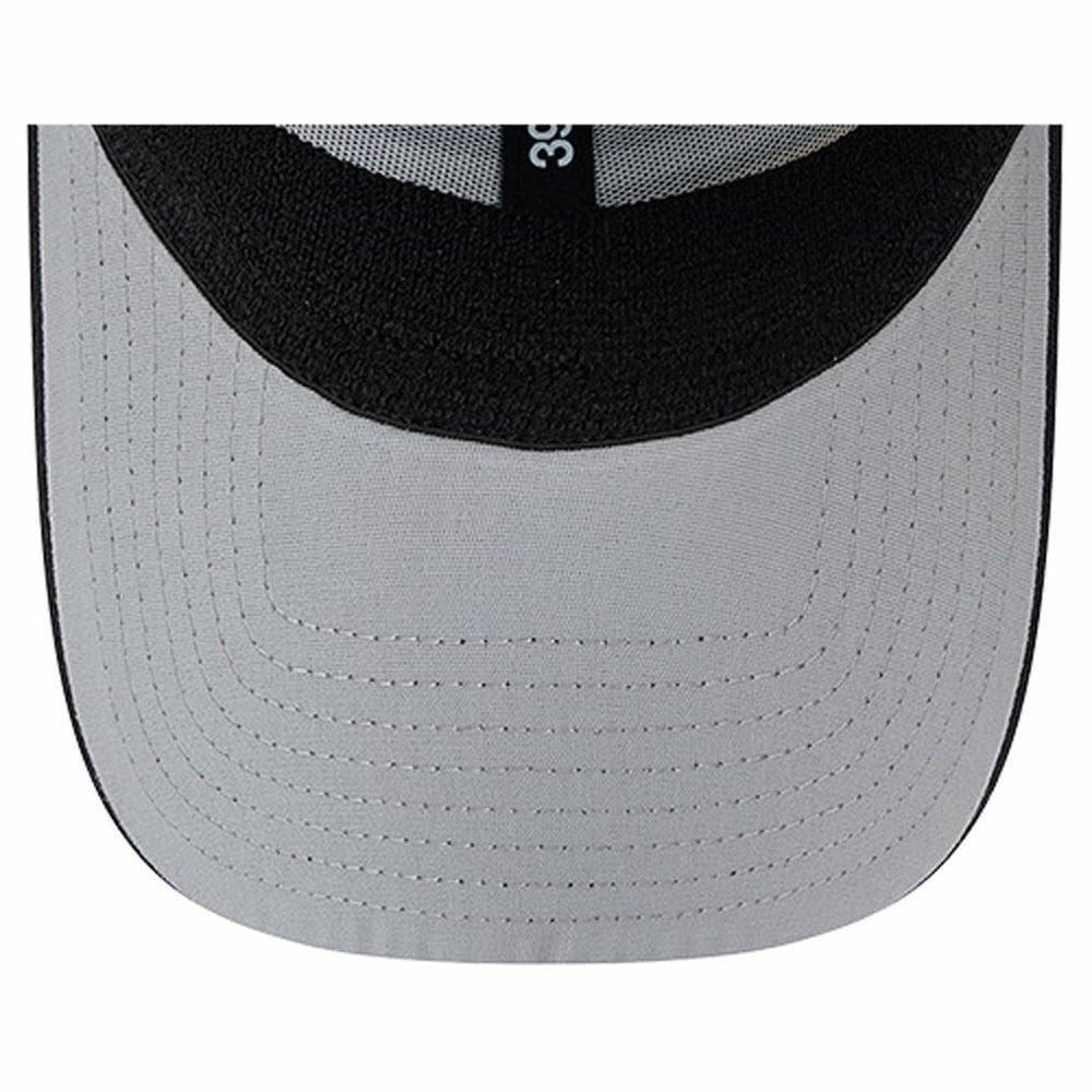 Pittsburgh Steelers New Era Stripes 39THIRTY Flex Hat Black | NFL