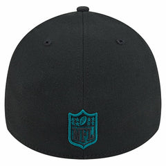 Philadelphia Eagles New Era Stripes 39THIRTY Flex Hat Black | NFL