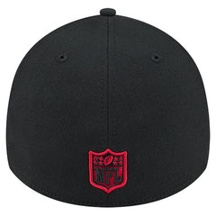 San Francisco 49ers New Era Stripes 39THIRTY Flex Hat Black | NFL
