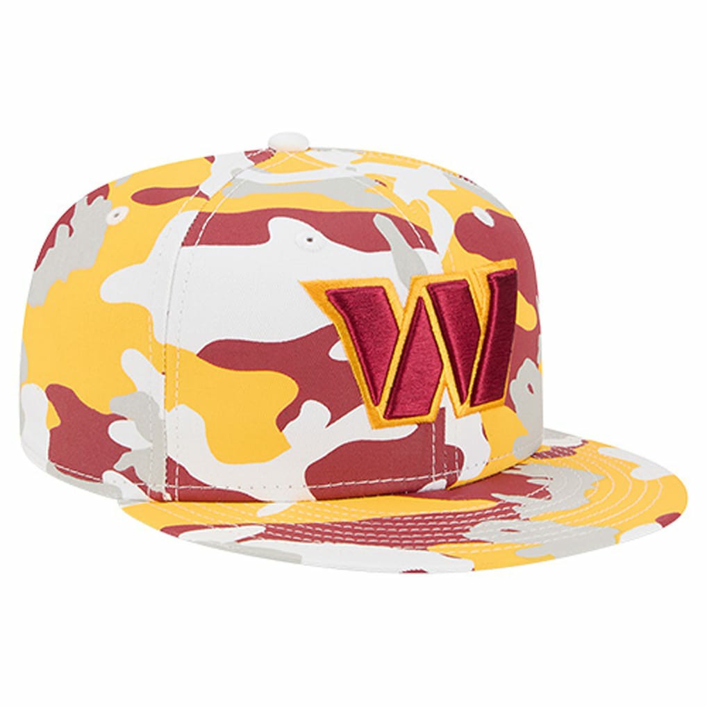 Washington Commanders New Era 59FIFTY Fitted Hat Gold/Burgundy | NFL