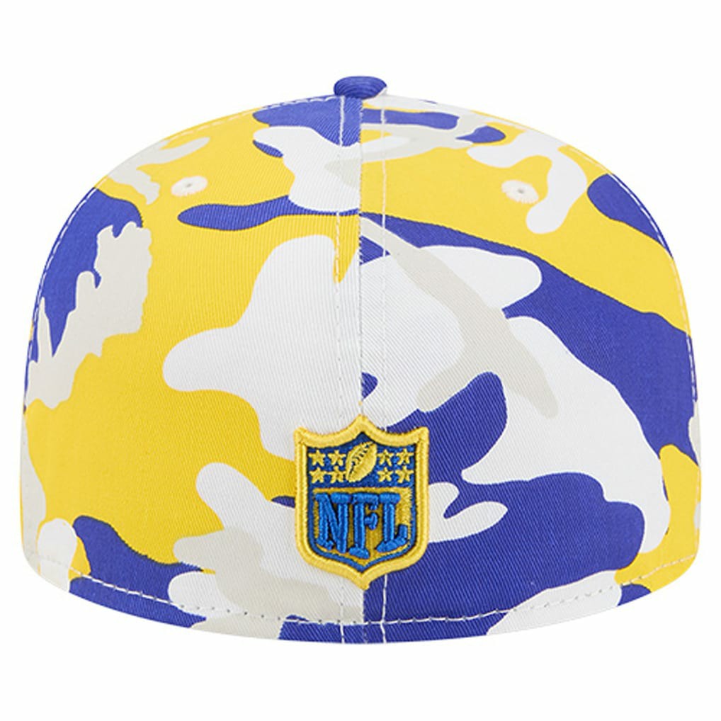 Los Angeles Rams New Era 59FIFTY Fitted Hat Gold/Royal | NFL