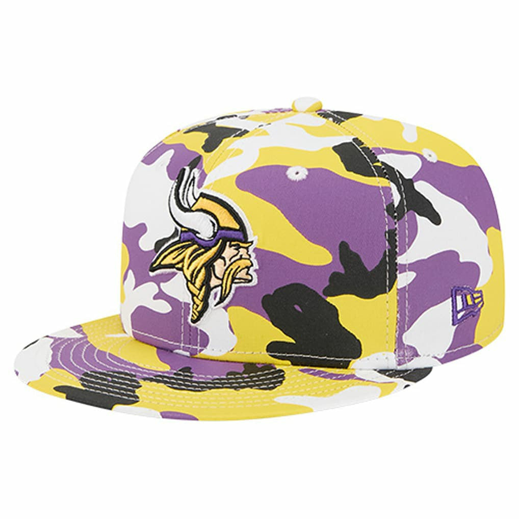 Minnesota Vikings New Era 59FIFTY Fitted Hat Gold/Purple | NFL