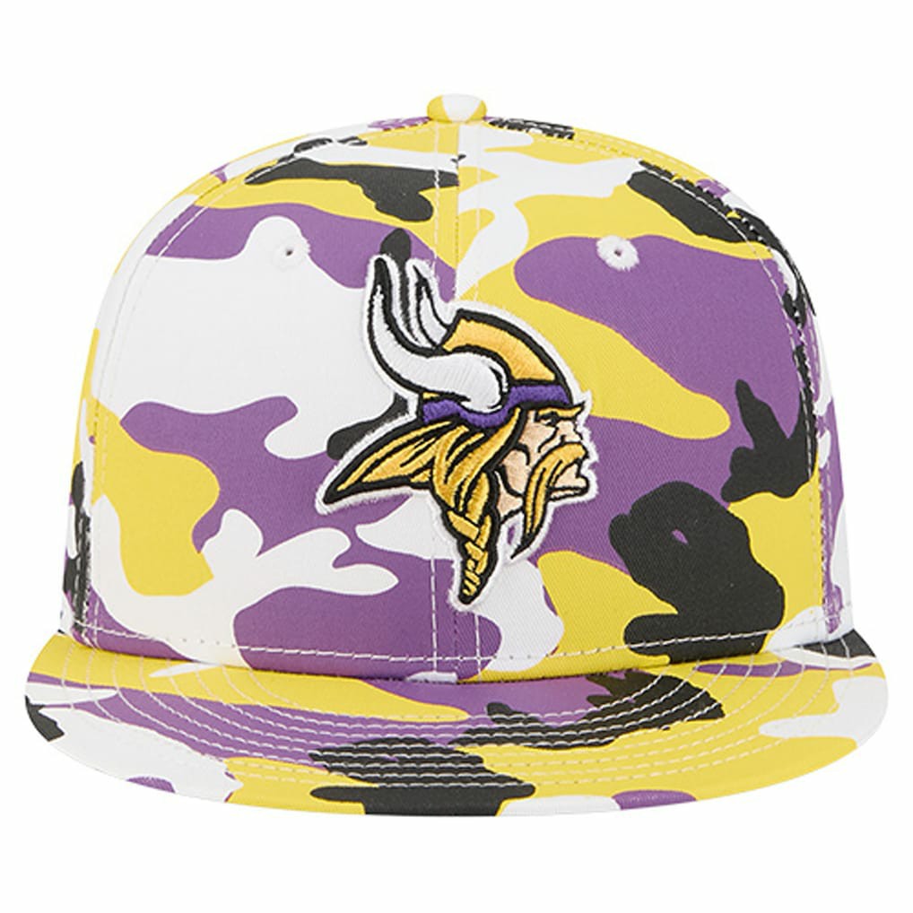 Minnesota Vikings New Era 59FIFTY Fitted Hat Gold/Purple | NFL