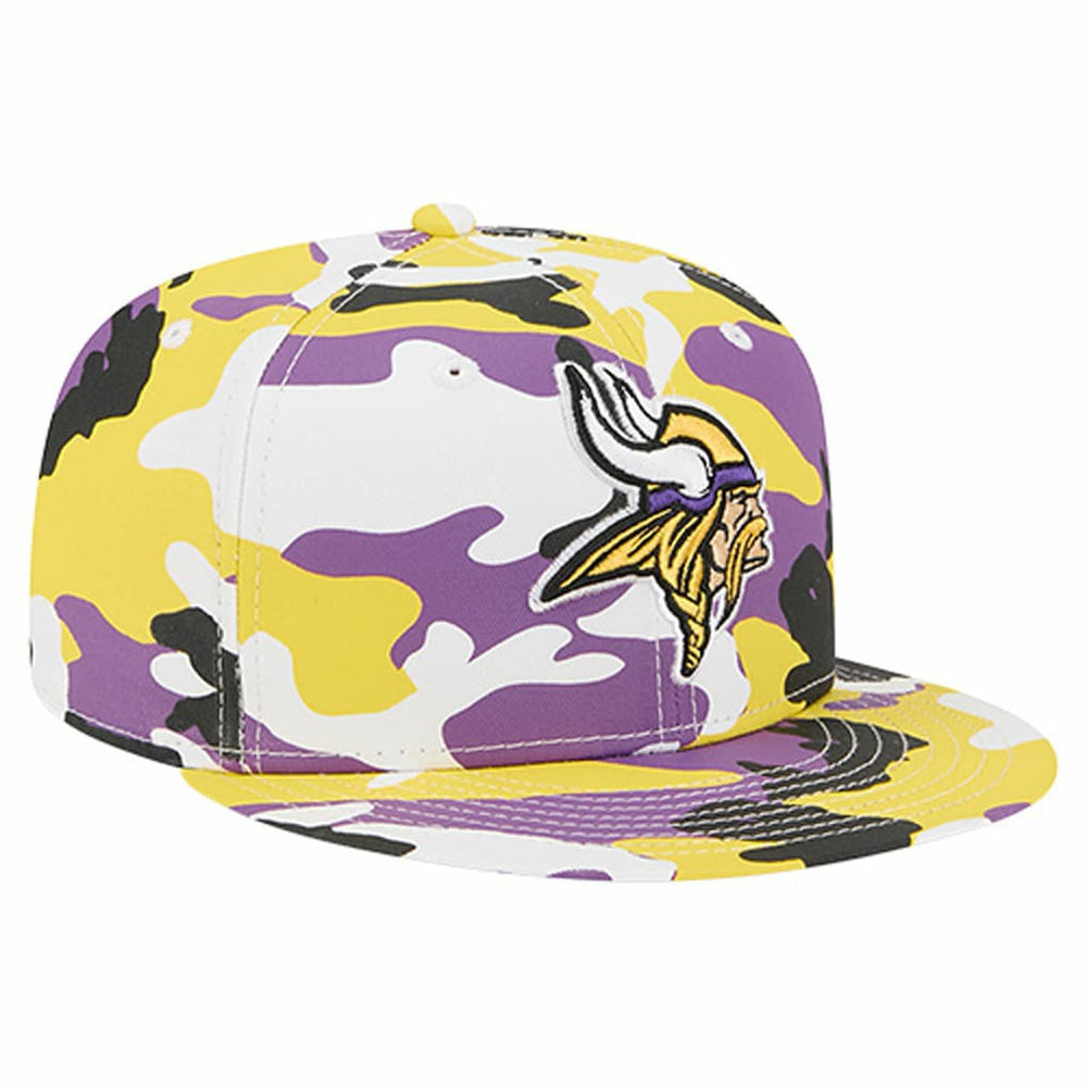 Minnesota Vikings New Era 59FIFTY Fitted Hat Gold/Purple | NFL