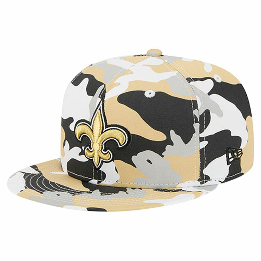 New Orleans Saints New Era 59FIFTY Fitted Hat Gold/Black | NFL