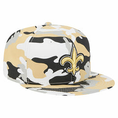 New Orleans Saints New Era 59FIFTY Fitted Hat Gold/Black | NFL