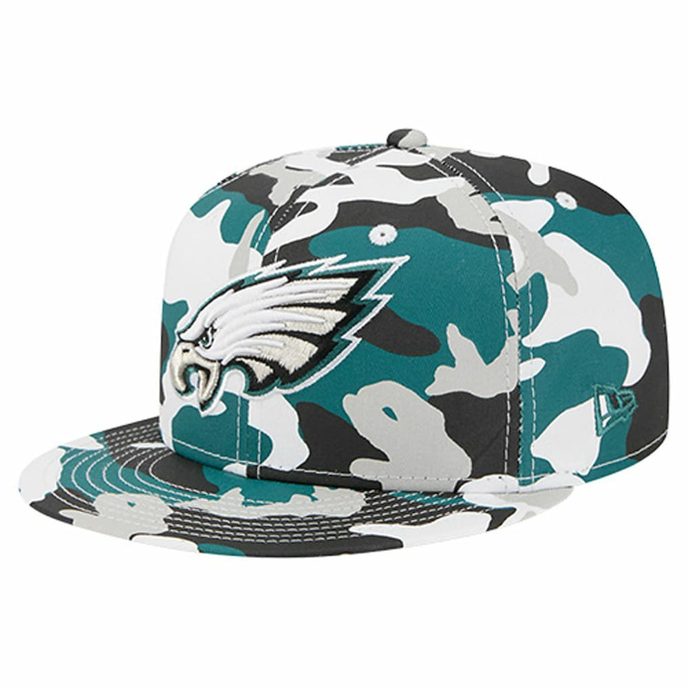 Philadelphia Eagles New Era 59FIFTY Fitted Hat Midnight Green/Black | NFL