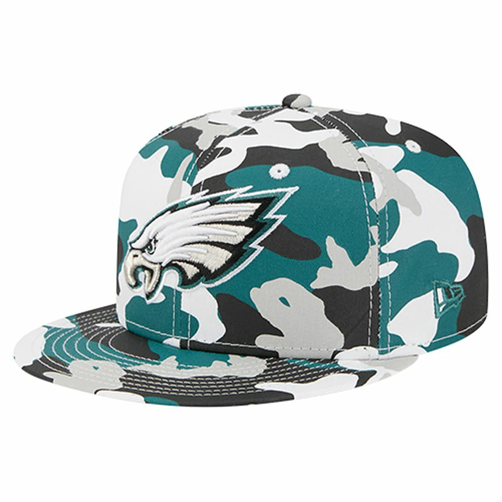 Philadelphia Eagles New Era 59FIFTY Fitted Hat Midnight Green/Black | NFL