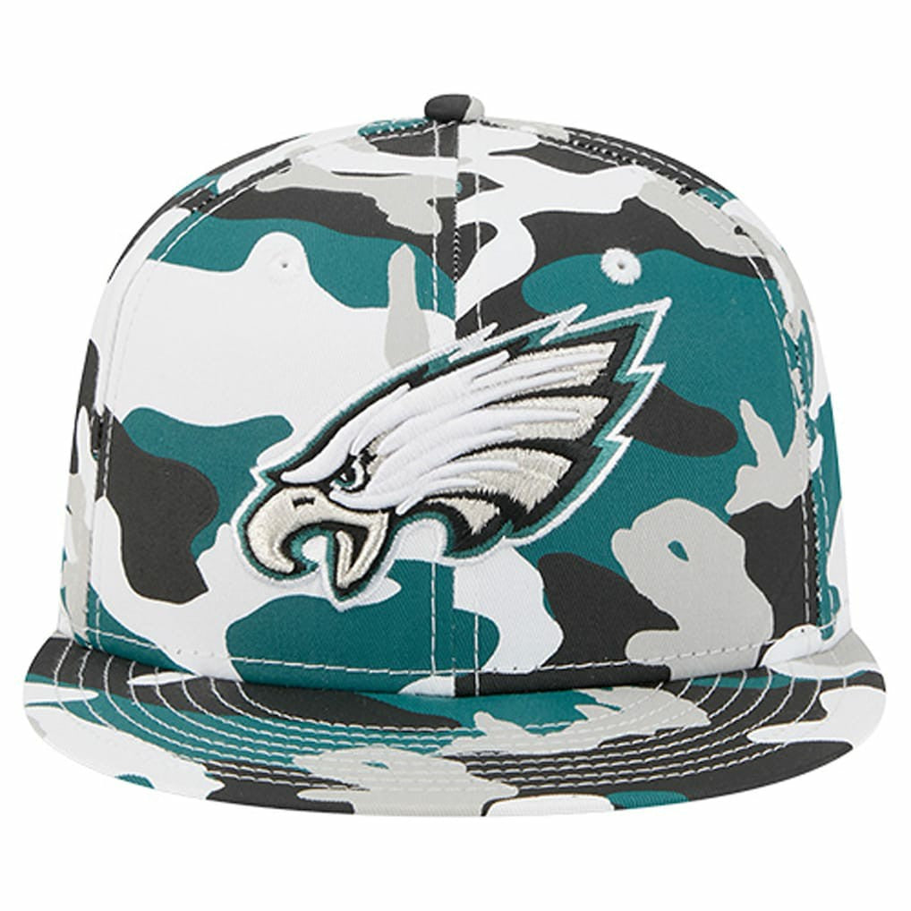 Philadelphia Eagles New Era 59FIFTY Fitted Hat Midnight Green/Black | NFL